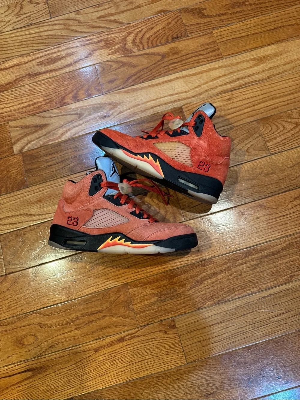 Nike Air Jordan 5 Dunk On Mars Orange Blaze Sneakers Women’s 8.5